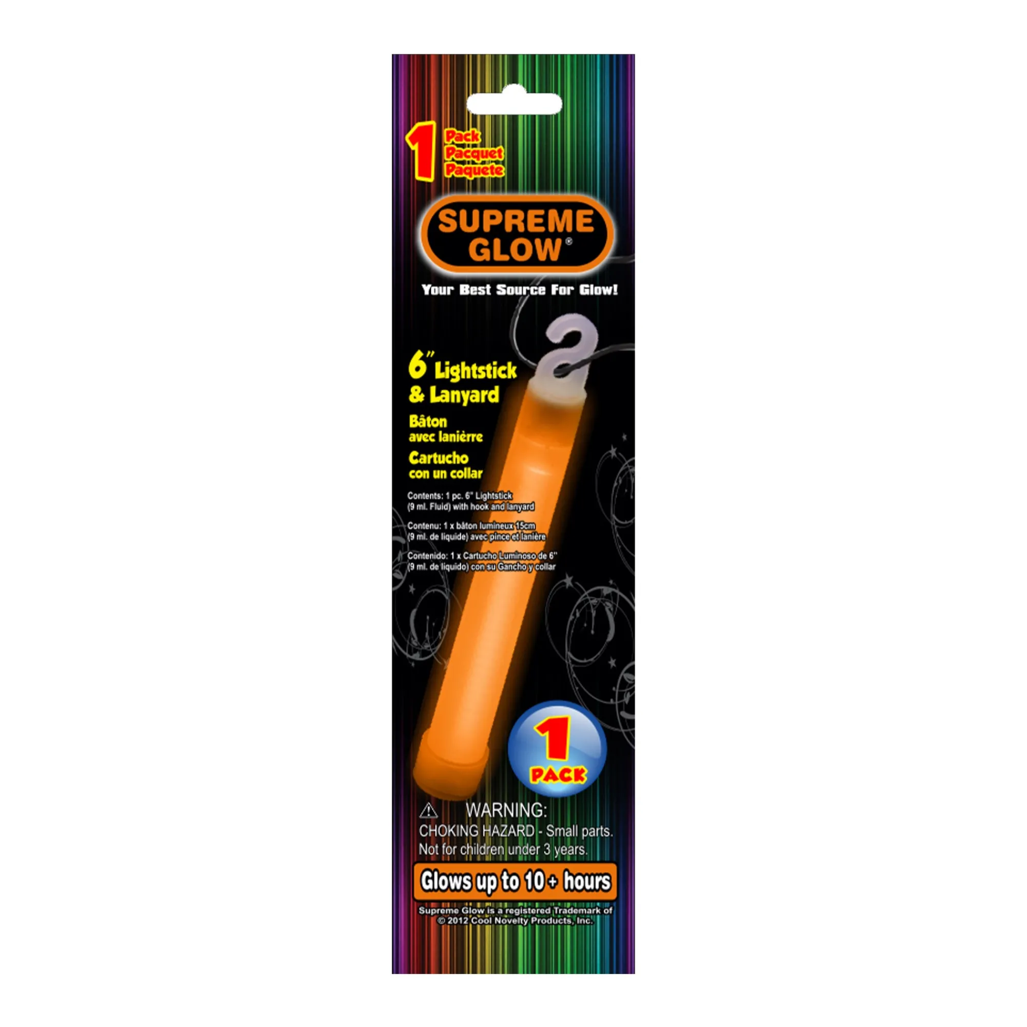 Sale Windy City Novelties 6" Glow Stick Orange