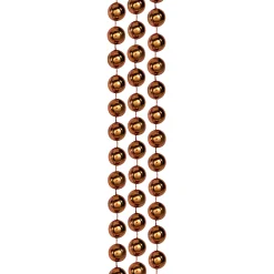 Best Windy City Novelties Orange 7mm Bead 33" Necklaces