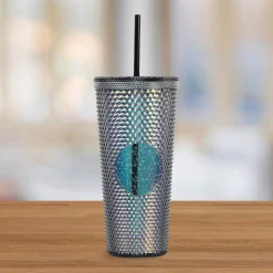 Outlet Windy City Novelties 24 oz. Black Diamond Studded Tumbler