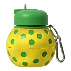 New Windy City Novelties 16 oz. Pickleball Collapsible Silicone Drinking Bottle