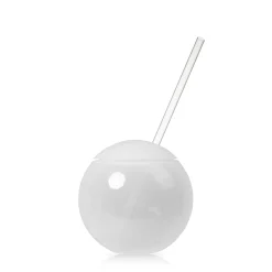 Hot Windy City Novelties 20 oz. Tumbler Ball Cup with Straw
