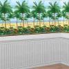 Discount Windy City Novelties Palm Tree Tropical Island Scene Setter