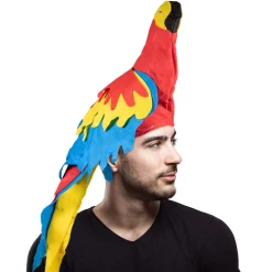 Hot Windy City Novelties Parrot Head Hat