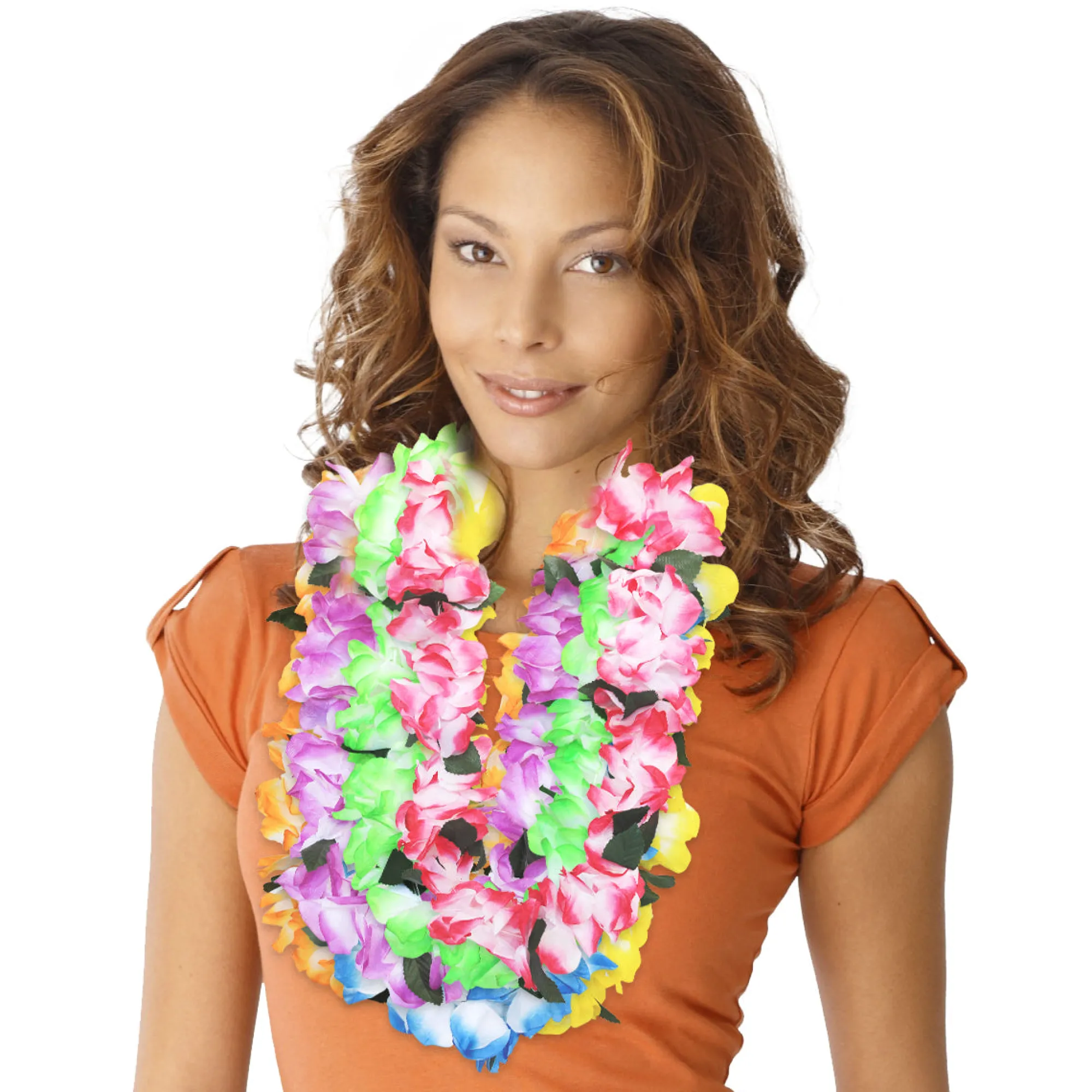 Clearance Windy City Novelties Pastel Silk Flower Leis