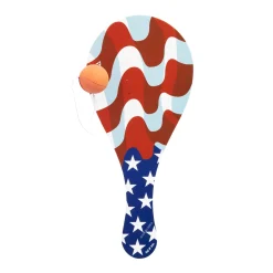 Hot Windy City Novelties Patriotic Paddle Balls