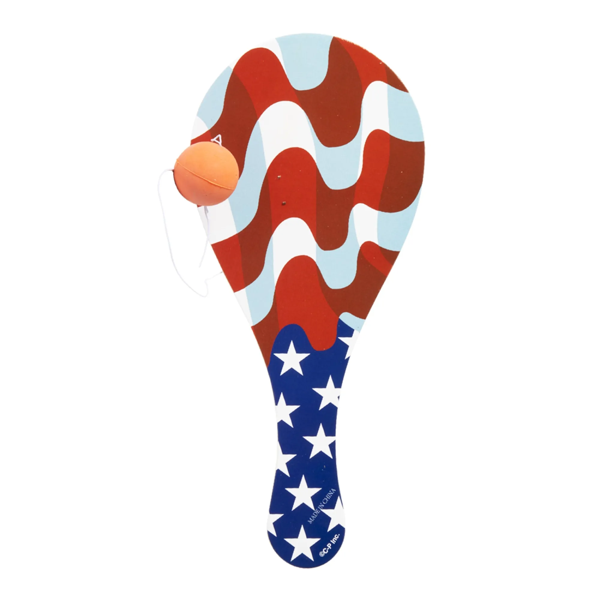 Hot Windy City Novelties Patriotic Paddle Balls