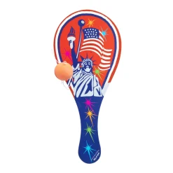 Hot Windy City Novelties Patriotic Paddle Balls