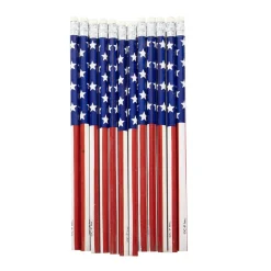 Hot Windy City Novelties Patriotic Pencils