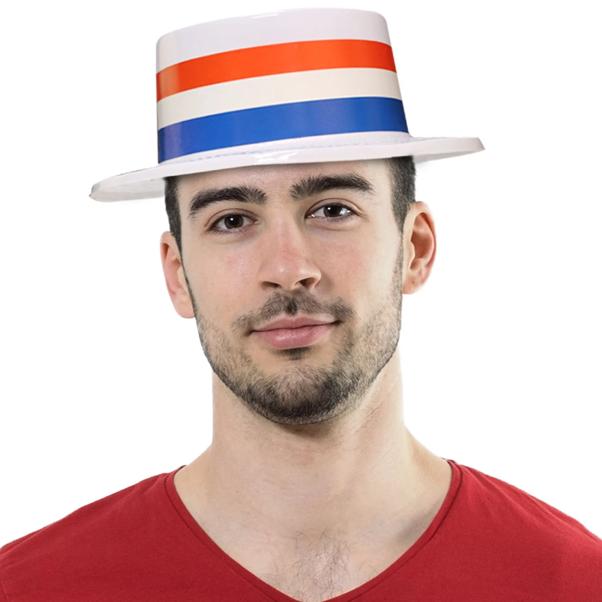 Outlet Windy City Novelties Patriotic Skimmer Hats