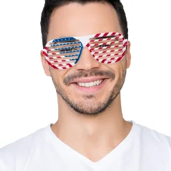 Windy City Novelties Patriotic Slotted Glasses