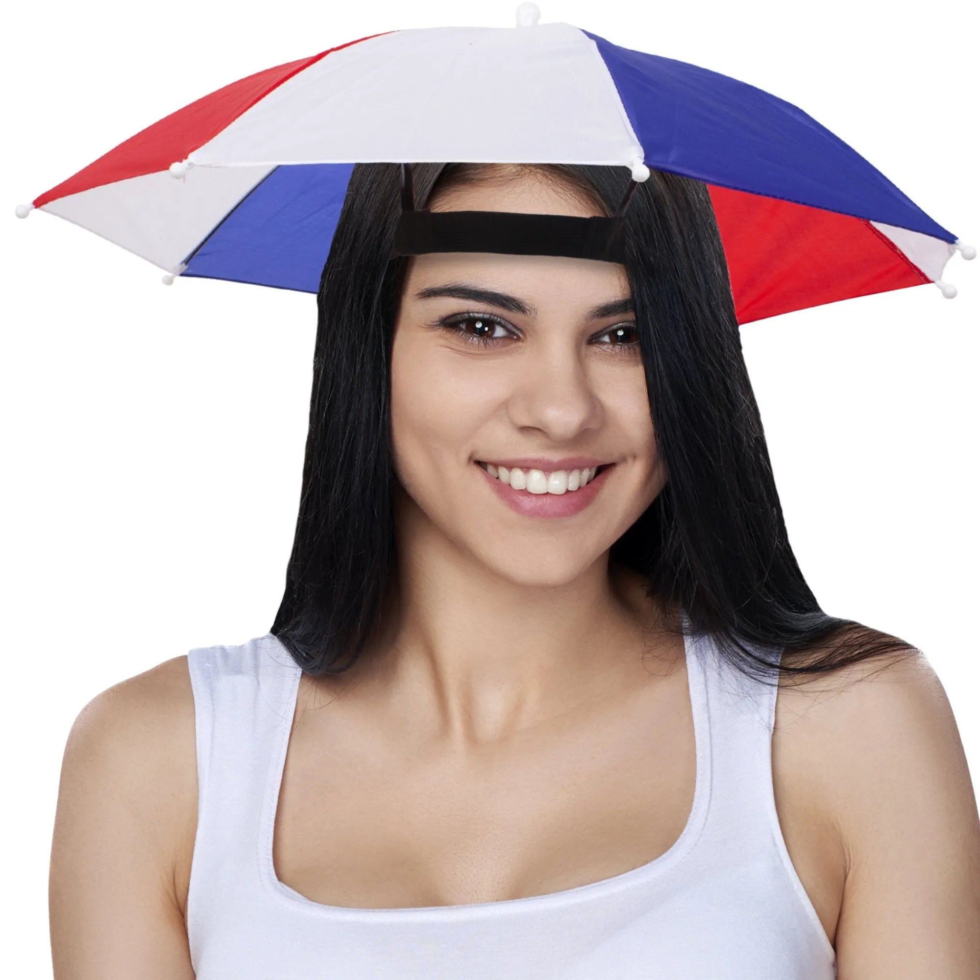 Hot Windy City Novelties Patriotic Umbrella Hat