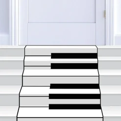 Discount Windy City Novelties Piano Keys Floor Runner