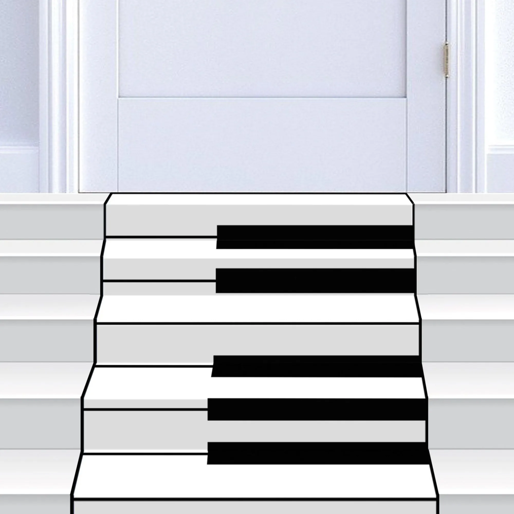 Discount Windy City Novelties Piano Keys Floor Runner