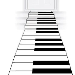 Discount Windy City Novelties Piano Keys Floor Runner