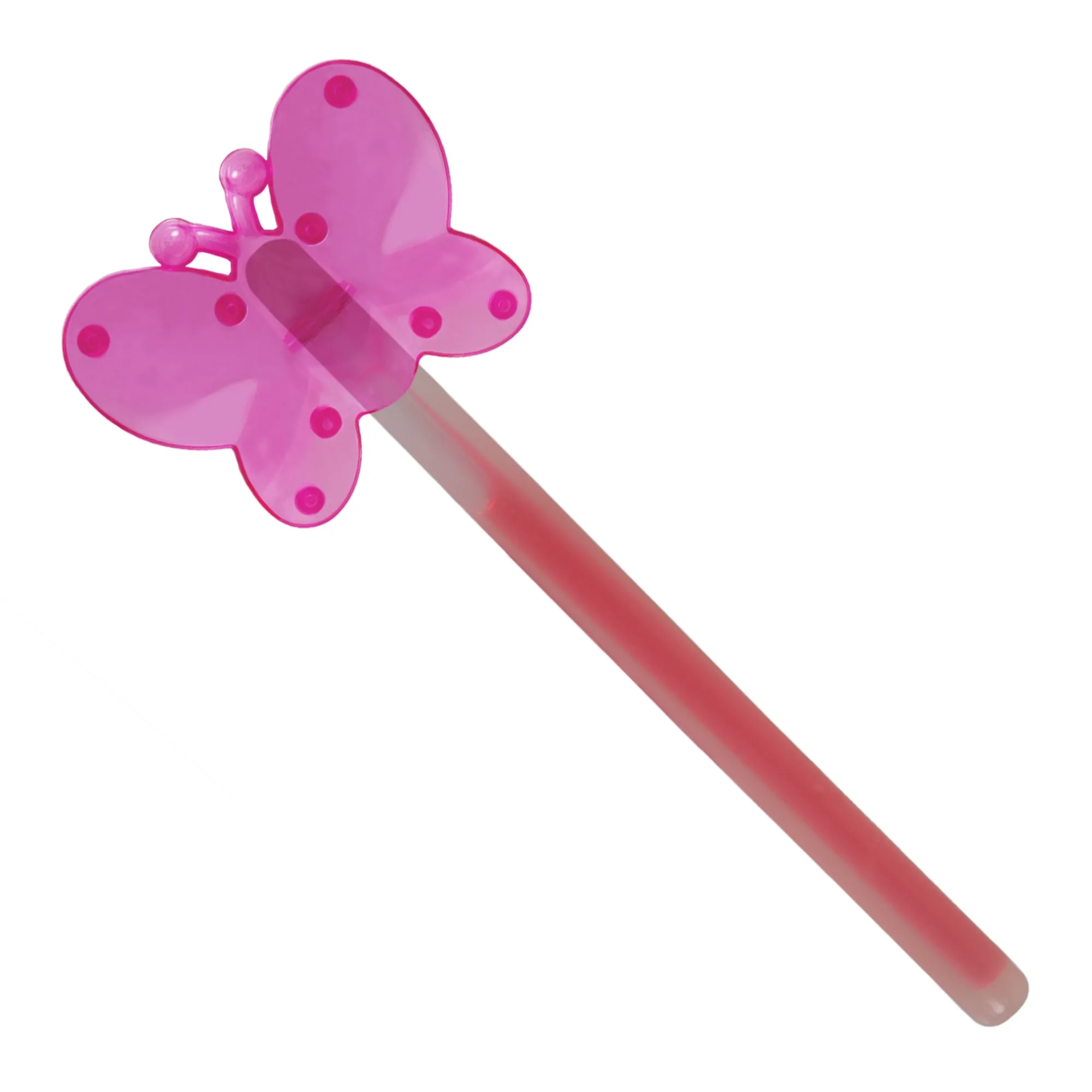 Sale Windy City Novelties Pink Butterfly Glow Wand