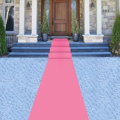 Hot Windy City Novelties Pink Carpet Floor Runner