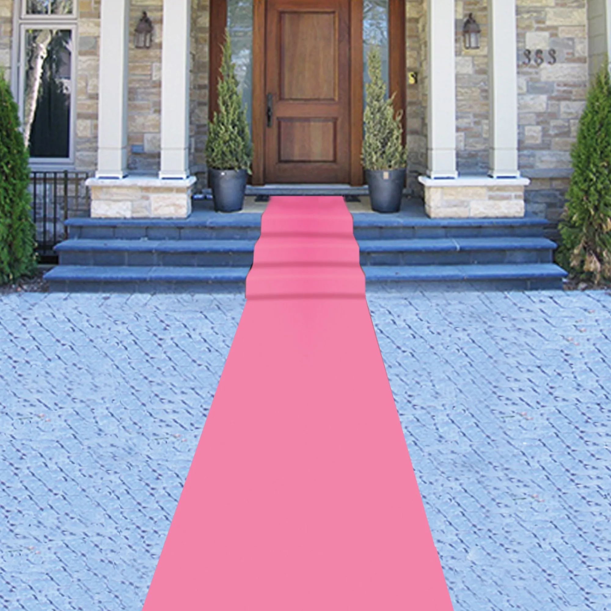Hot Windy City Novelties Pink Carpet Floor Runner