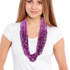 Windy City Novelties Pink Dice Bead 33" Necklaces