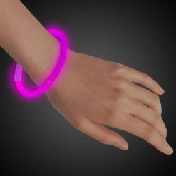 New Windy City Novelties 8" Glow Bracelets Pink
