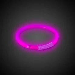 New Windy City Novelties 8" Glow Bracelets Pink