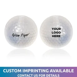 Windy City Novelties Pink Glow Flyer Golf Ball