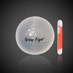 Windy City Novelties Pink Glow Flyer Golf Ball