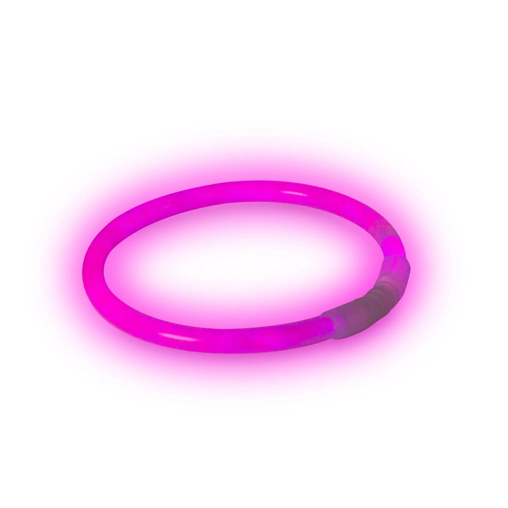 New Windy City Novelties Pink Glow 9" Retail Packaged Bracelets