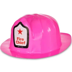 Outlet Windy City Novelties Pink Plastic Fire Helmets