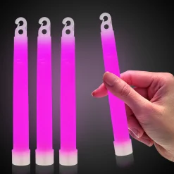 Sale Windy City Novelties 6" Premium Glow Sticks Pink