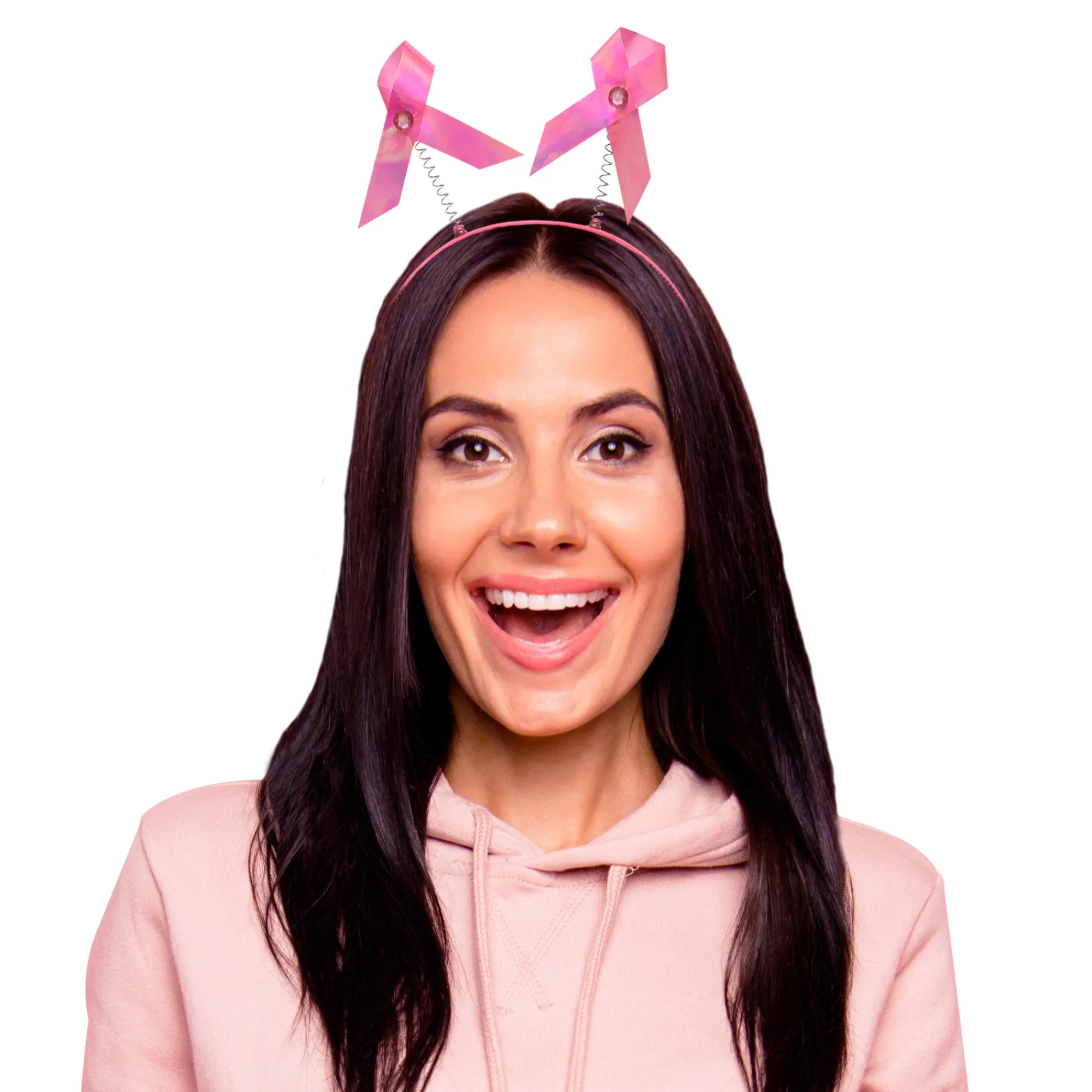 Clearance Windy City Novelties Pink Ribbon Headboppers