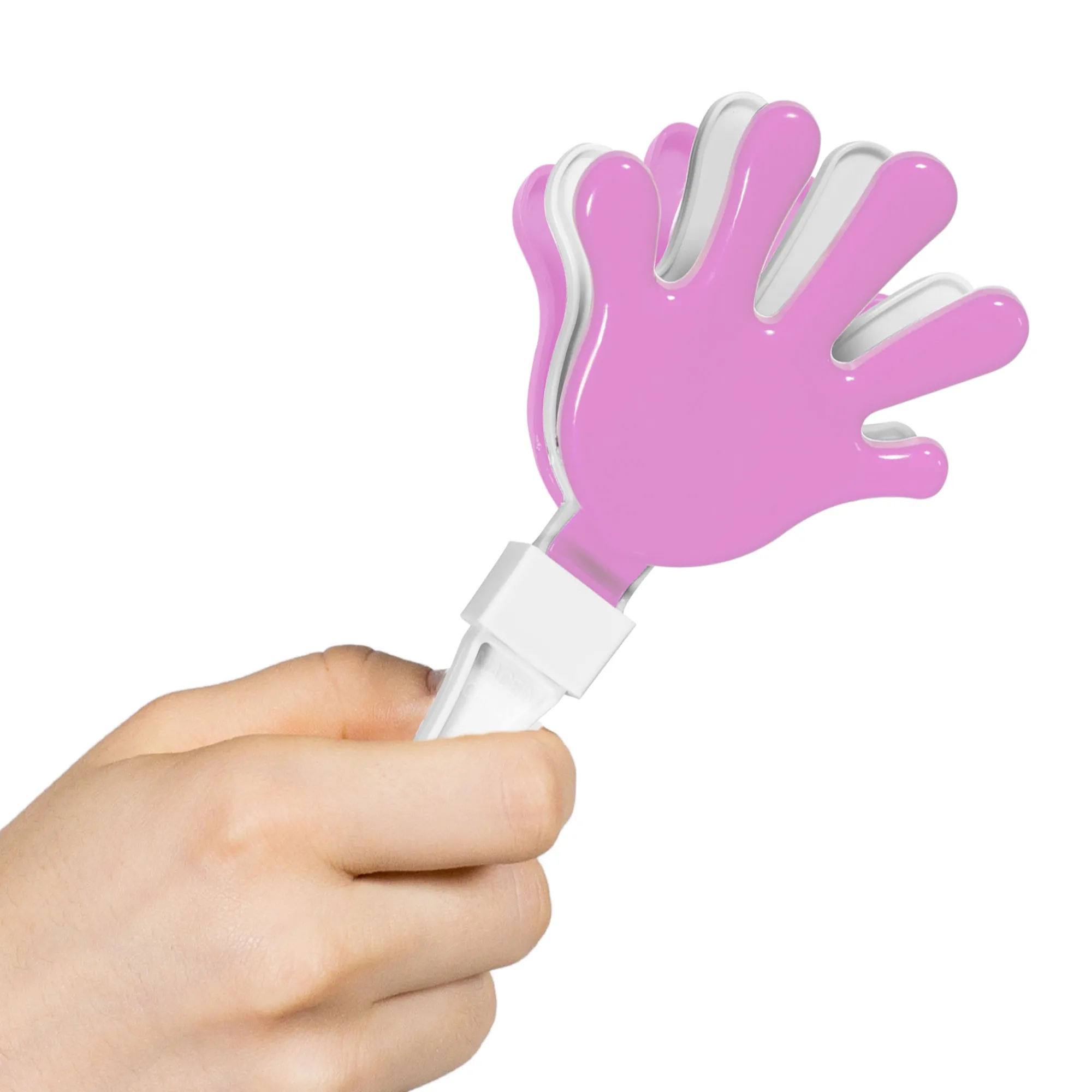 Discount Windy City Novelties Pink & White Hand Clappers