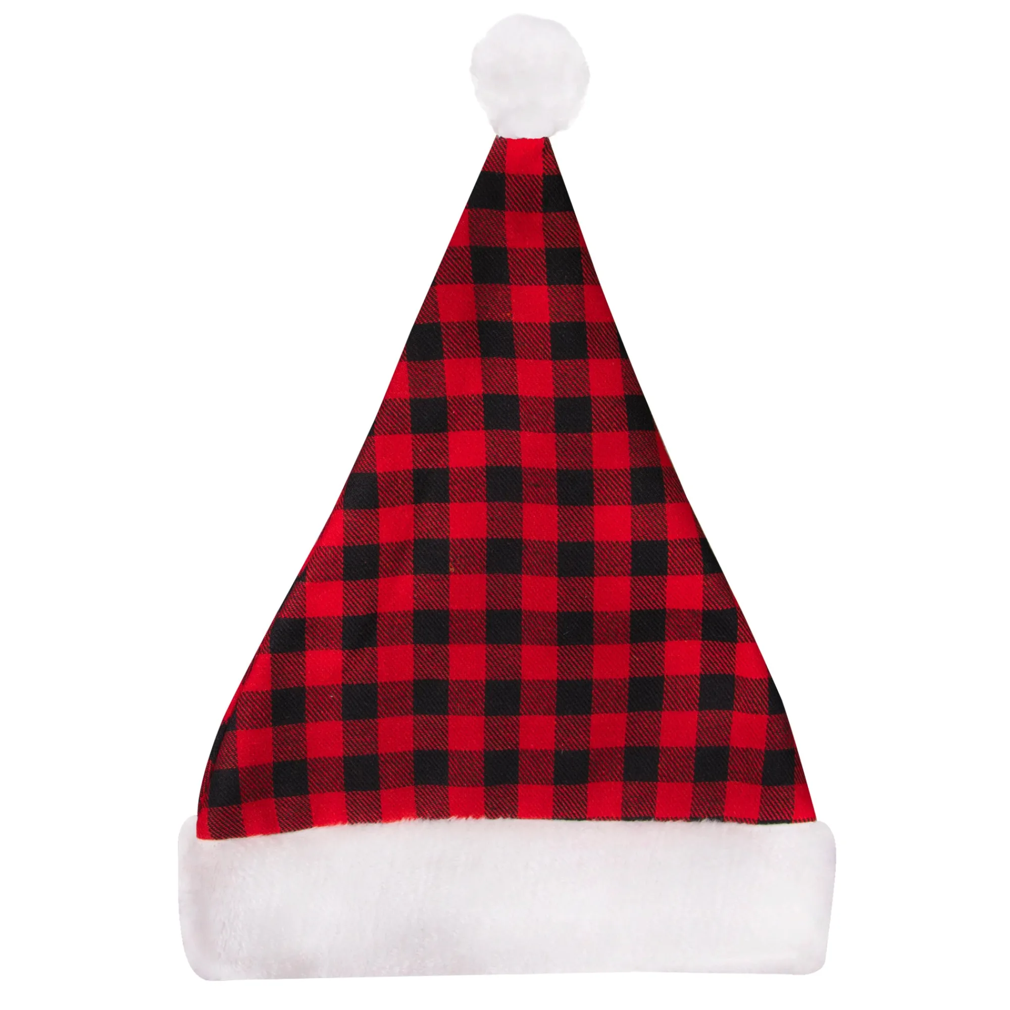Sale Windy City Novelties Plaid Santa Hat