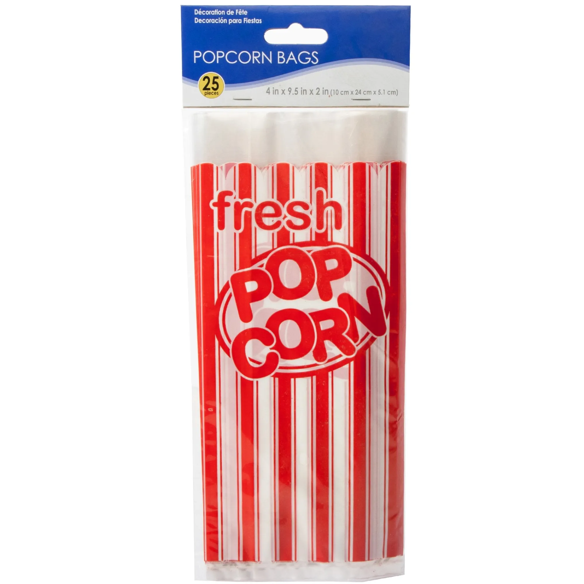 Outlet Windy City Novelties Popcorn Plastic Favor Bags