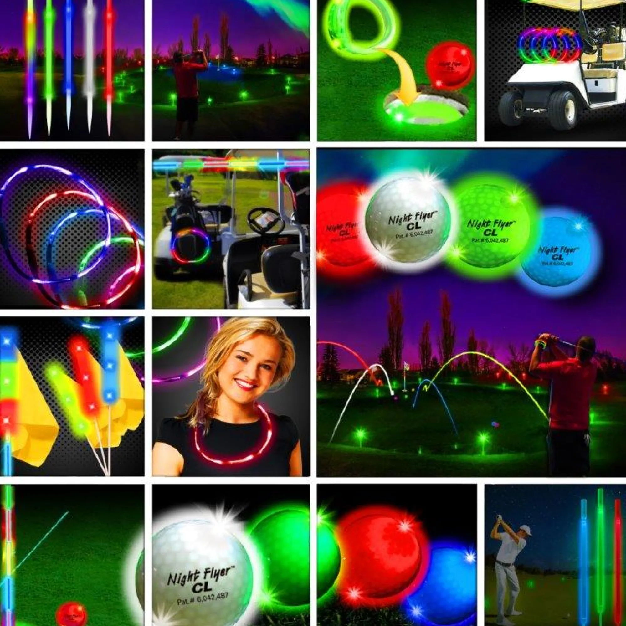 Outlet Windy City Novelties Premium 80 Player Night Flyer Hole In One Tournament Package