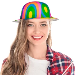 New Windy City Novelties Psychedelic Derby Hats