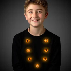 Clearance Windy City Novelties Pumpkin LED Necklace