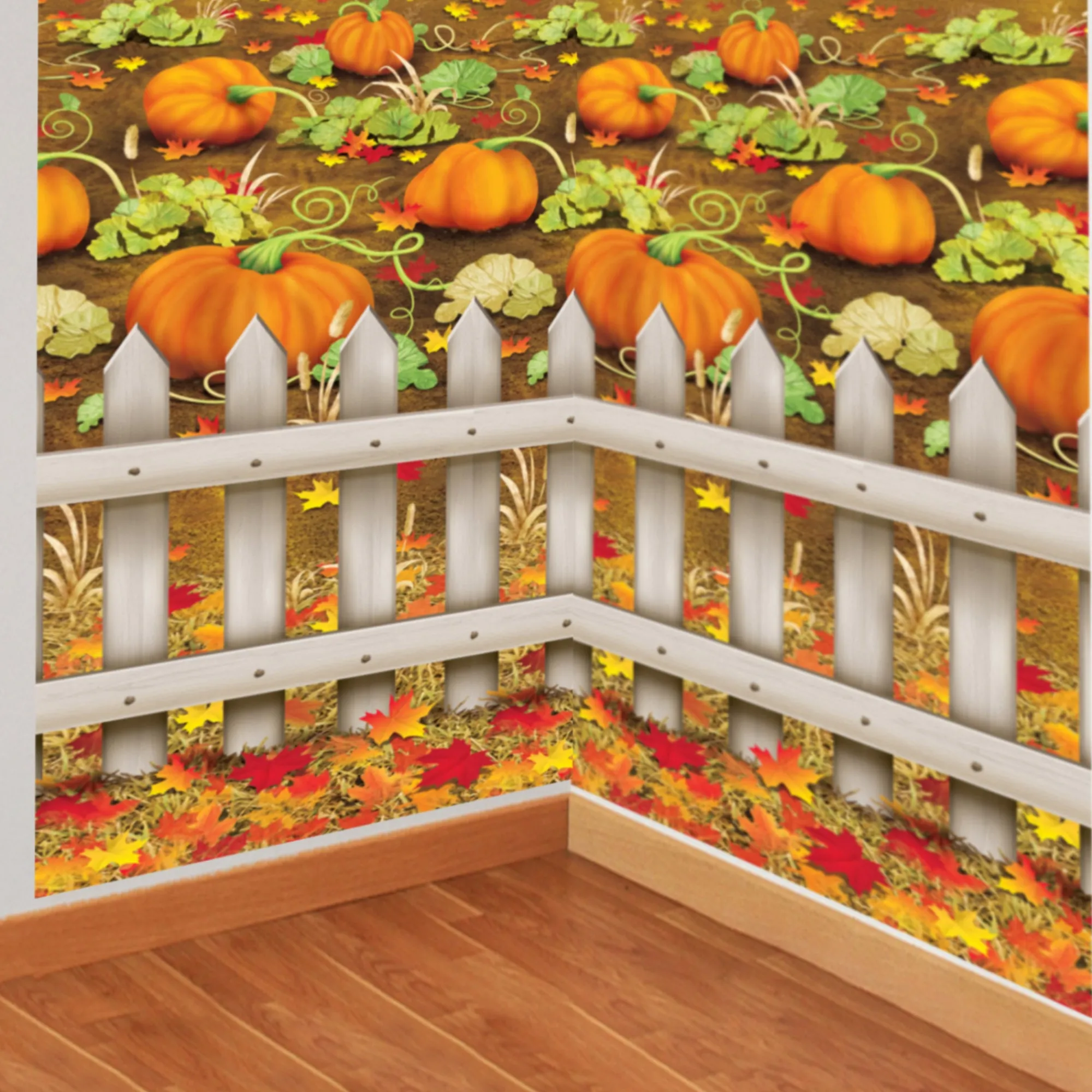 Hot Windy City Novelties Pumpkin Patch Room Roll
