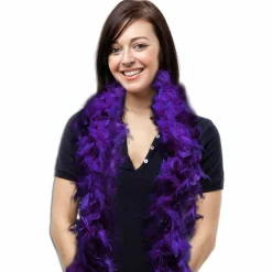 New Windy City Novelties Purple Feather Boa