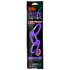 Outlet Windy City Novelties Glow Bracelets Purple
