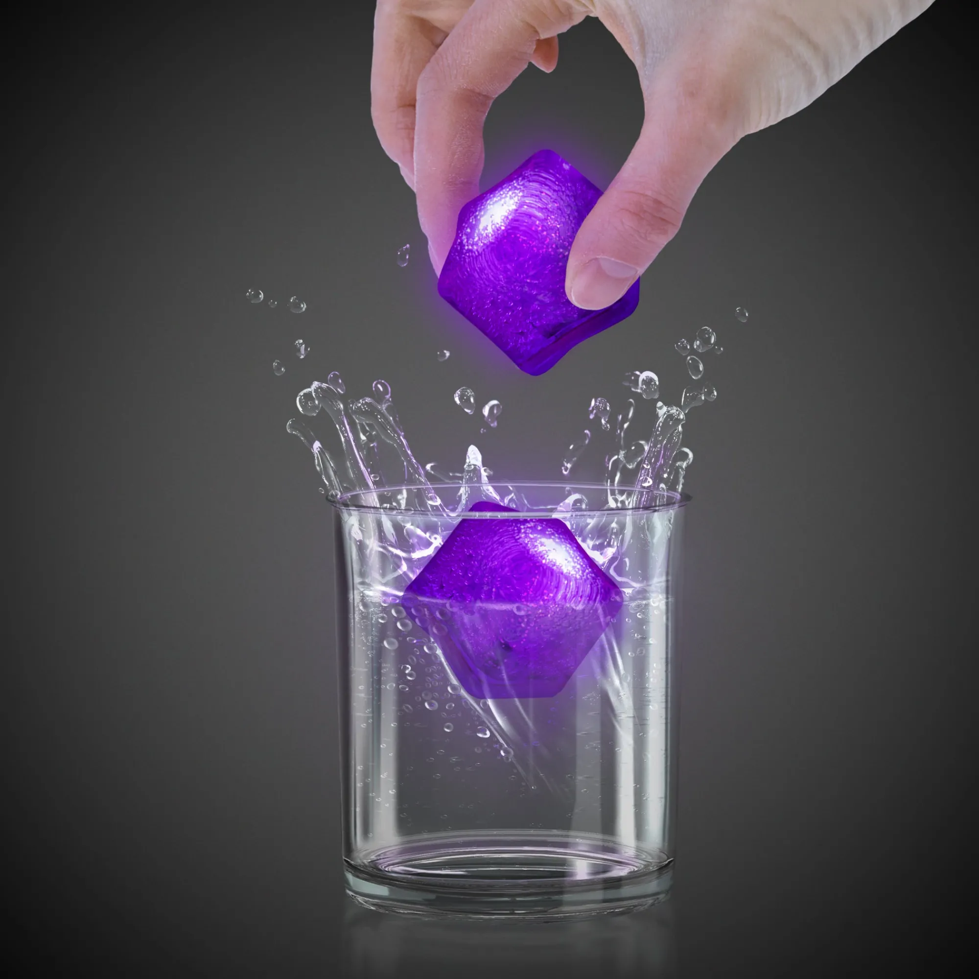 Discount Windy City Novelties LED Ice Cubes Purple