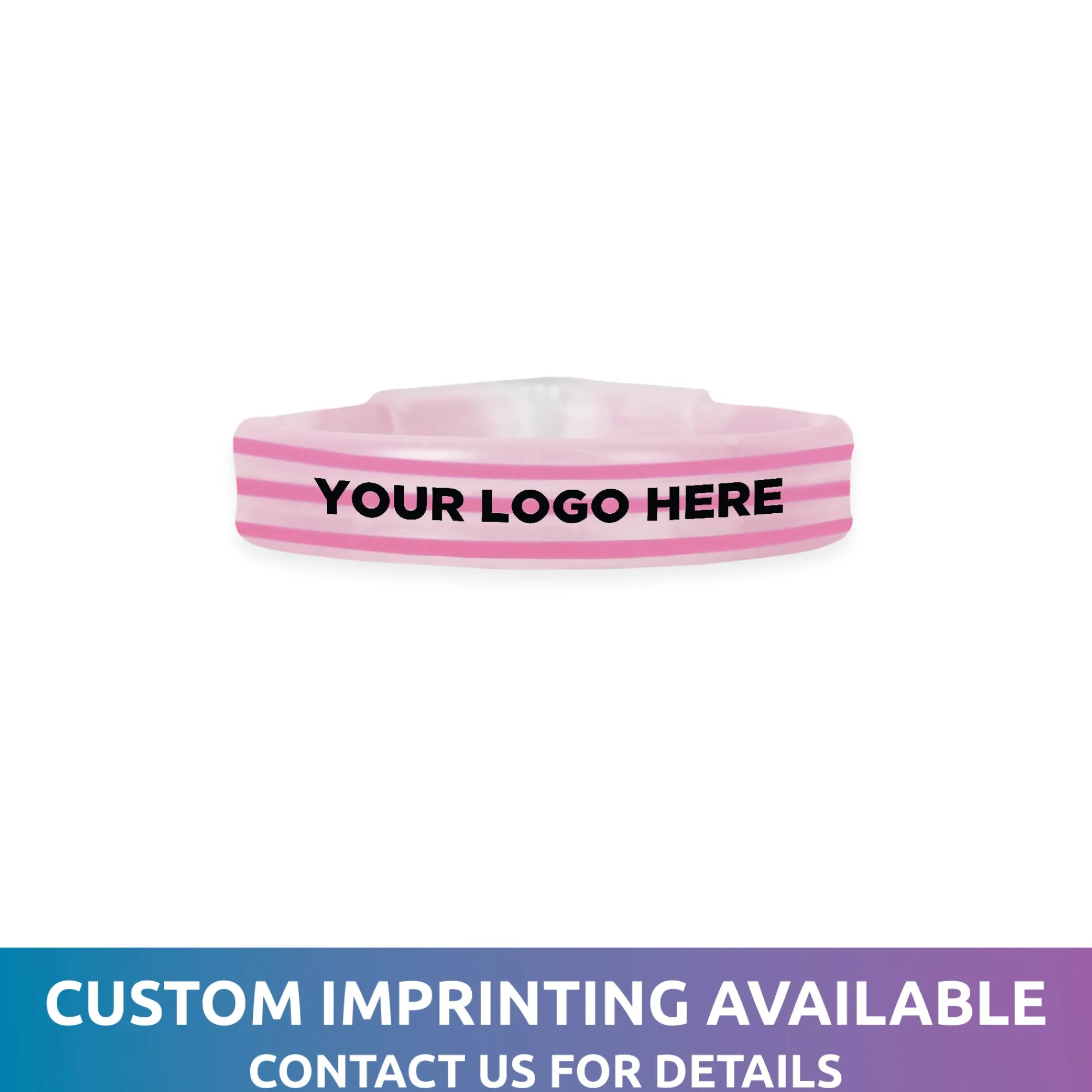 Hot Windy City Novelties Triple Wide 9" Glow Bracelets Purple