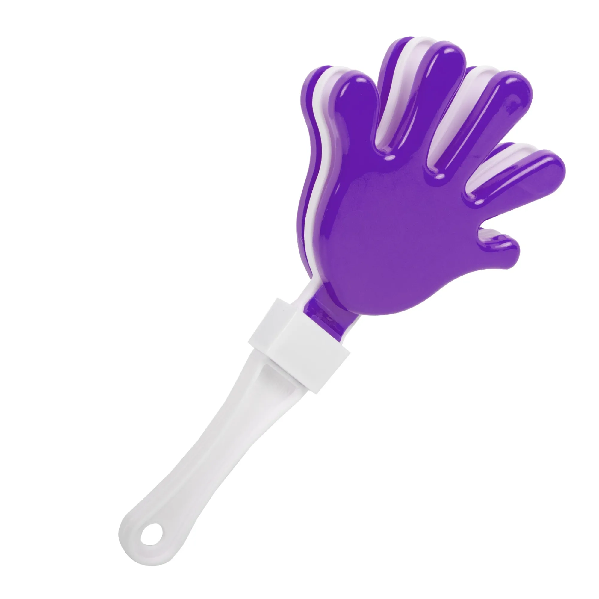 Outlet Windy City Novelties Purple & White Hand Clappers