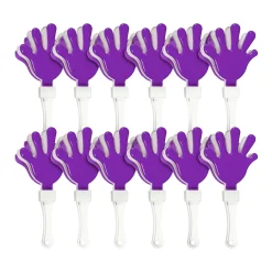 Outlet Windy City Novelties Purple & White Hand Clappers