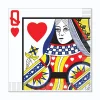 New Windy City Novelties Queen of Hearts Lunch Napkins