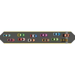 Online Windy City Novelties Racecar Table Runner