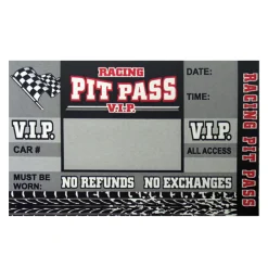 Best Windy City Novelties Racing Pit Pass