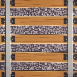 Sale Windy City Novelties Railroad Track Floor Runner