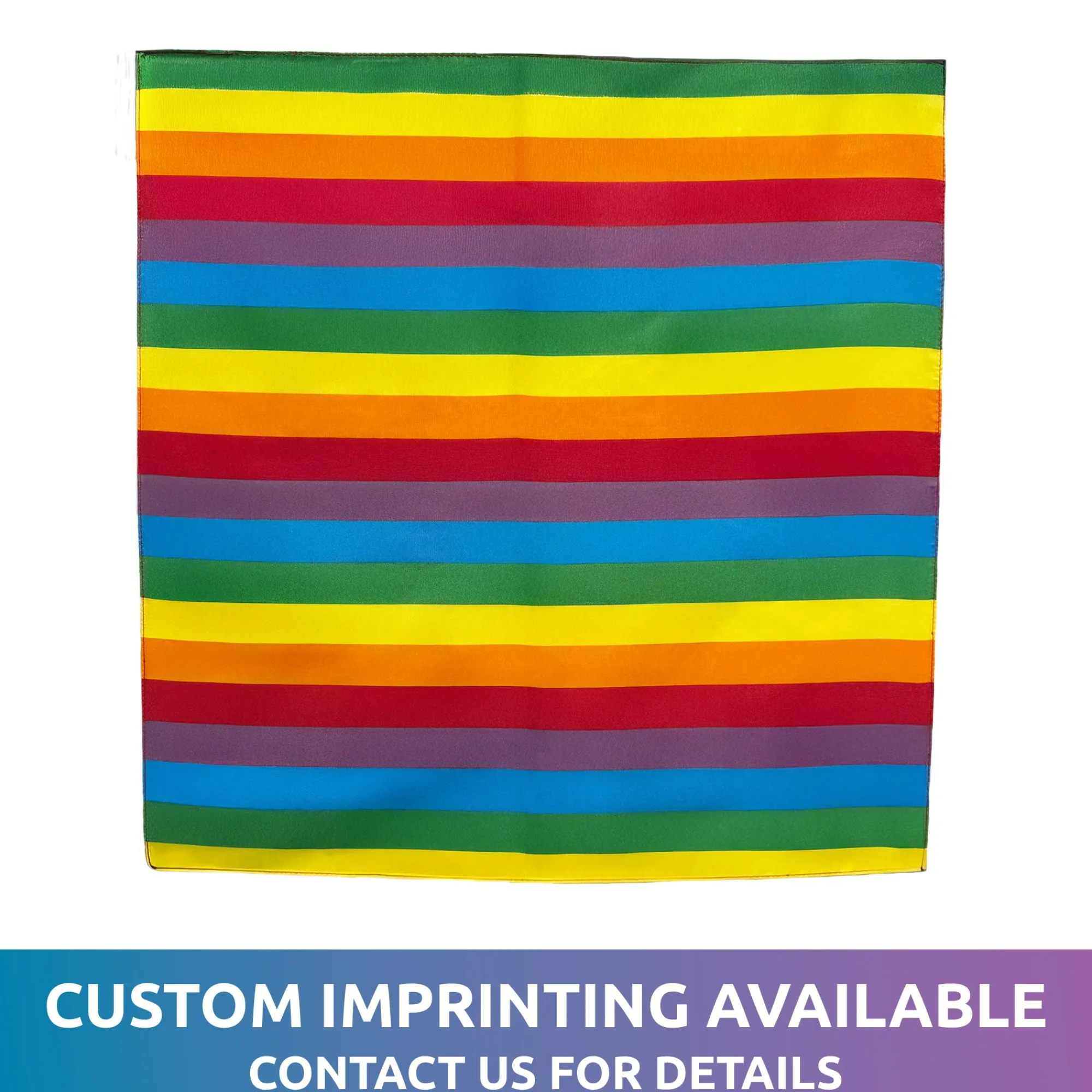 New Windy City Novelties Rainbow Bandanas