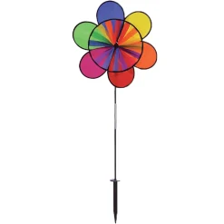 Online Windy City Novelties Rainbow Flower Wind Spinner