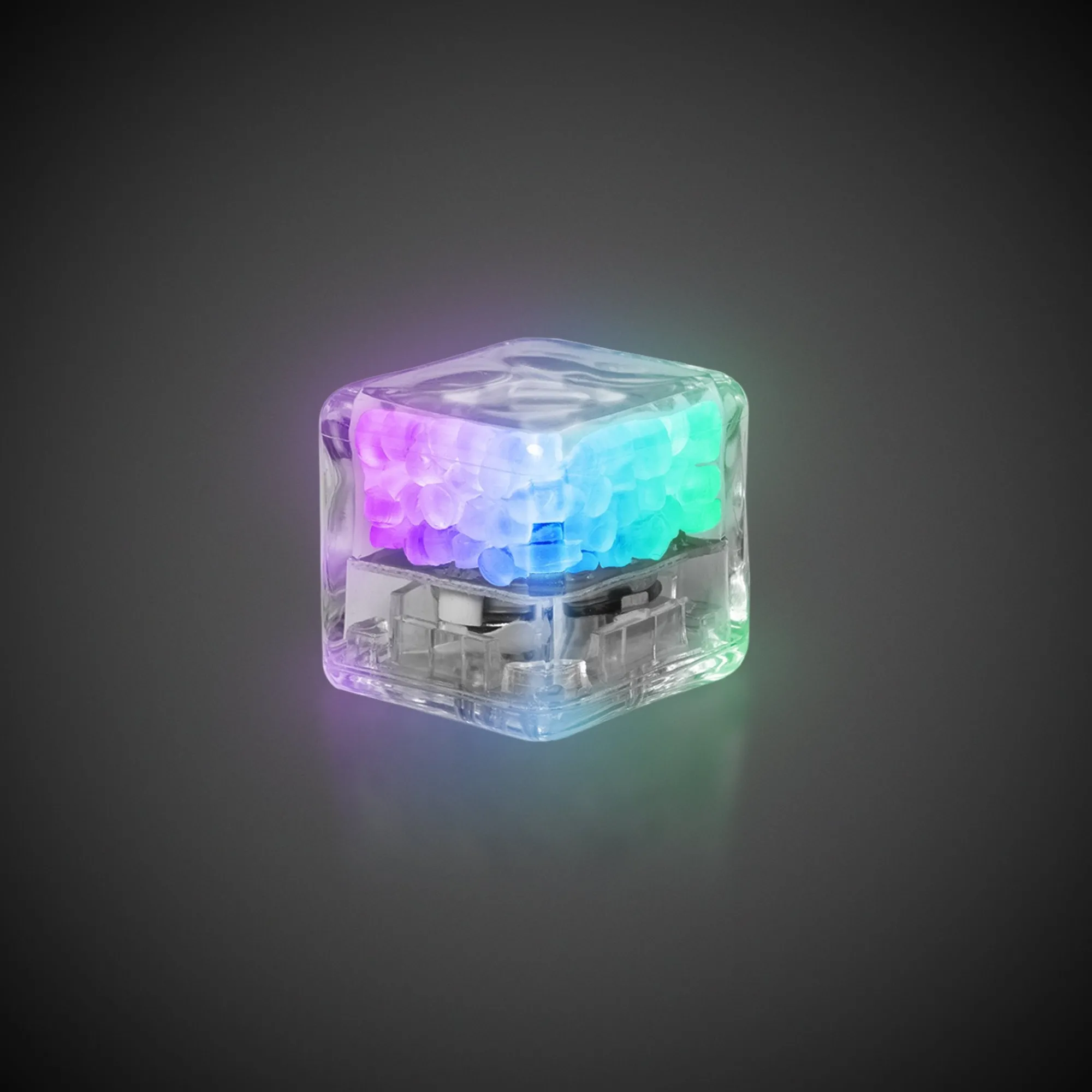 New Windy City Novelties Liquid-Activated LED Ice Cubes Rainbow